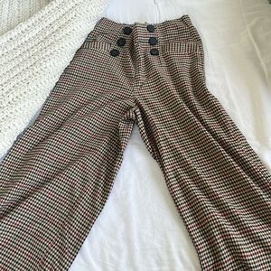 Zara Plaid Pants